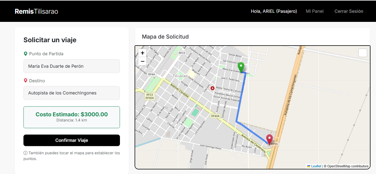 Sistema para Remiserías - Gestión de Flota de Transporte y Viajes en Tiempo Real - SoftSolutions